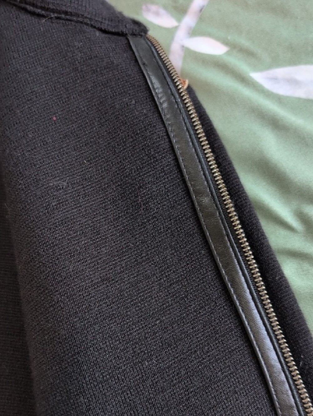 Men's Black & Rust Zip-Front Jacket - Picture 9 of 9